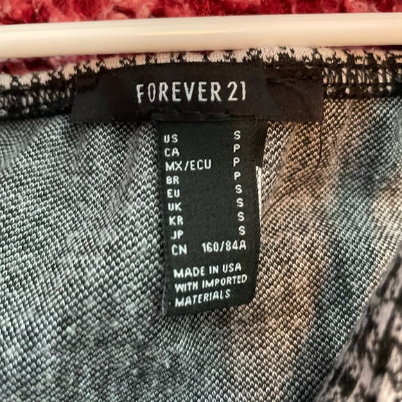 Plaid Mini Dress Size Small - Picture 3 of 3